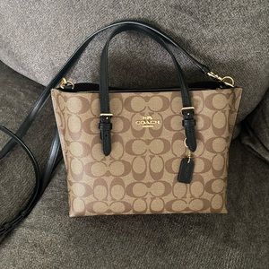 Coach Mollie Tote 25 In Signature Canvas
